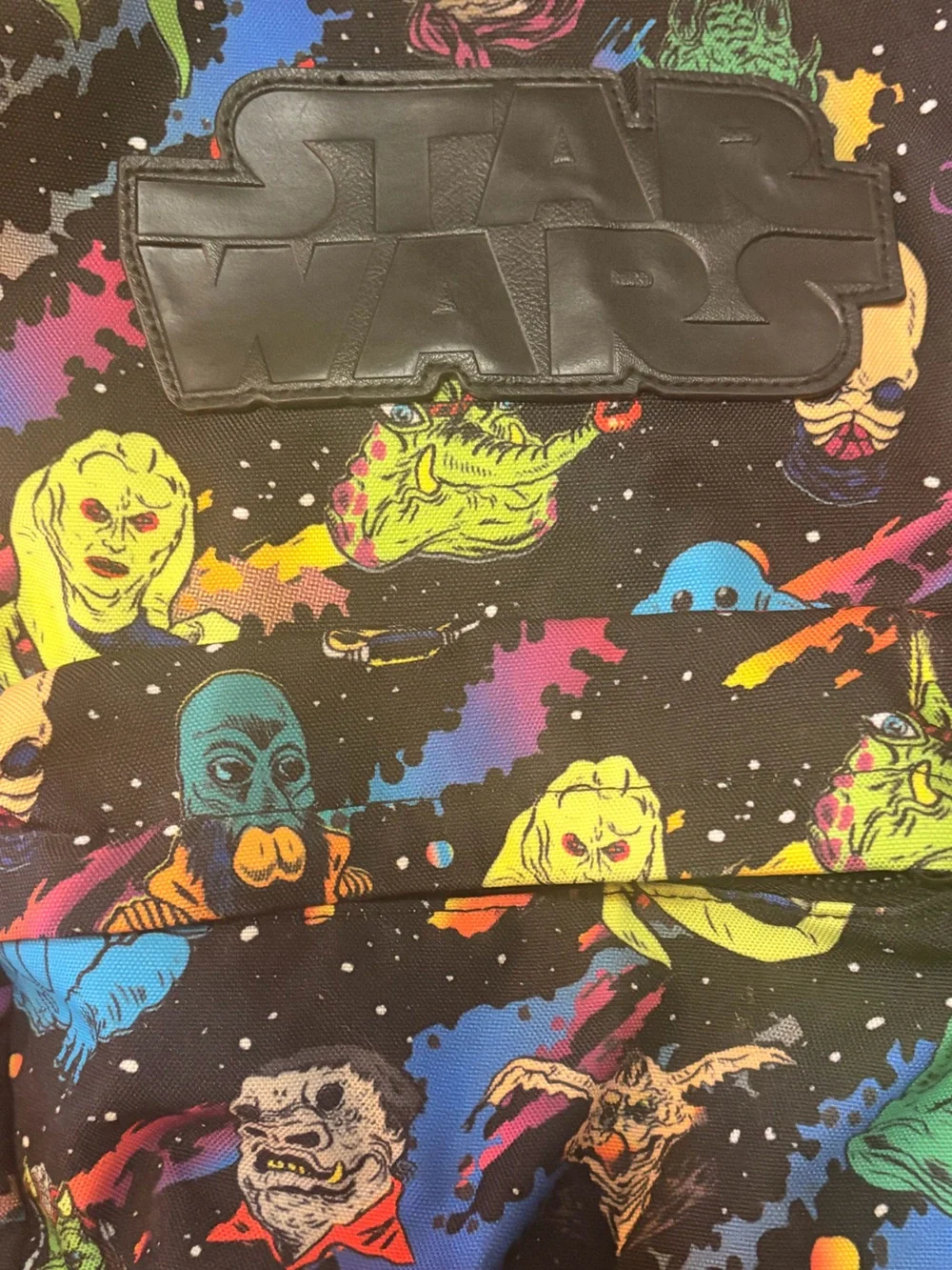 Great condition DISNEY Star Wars Cantina character backpack.